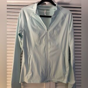 Women's Light Blue Zella Workout Jacket
